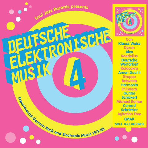 Soul Jazz Records Presents - DEUTSCHE ELEKTRONISCHE MUSIK 4 - Experimental German Rock and Electronic Music 1971-83 ((CD))
