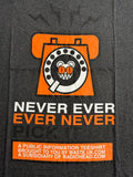 Radiohead Never Ever Phone T-shirt - Waste Clothing