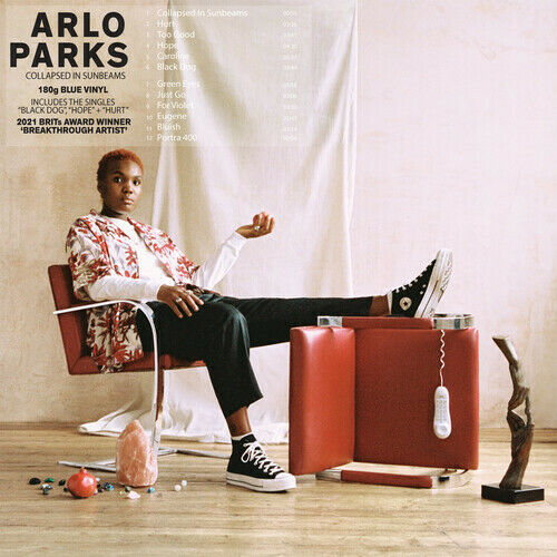 Arlo Parks - Collapsed In Sunbeams (Blue Vinyl) (Colored Vinyl, Poster) ((Vinyl))