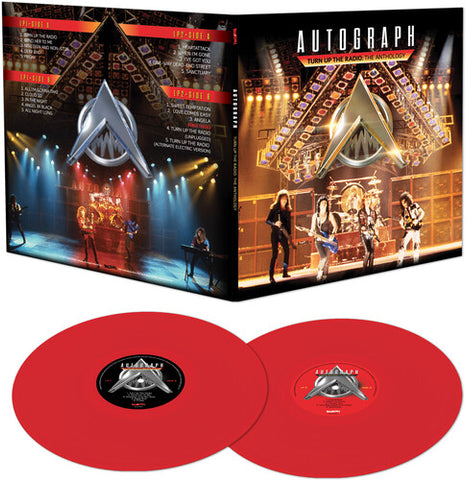Autograph - Turn Up The Radio - The Anthology (Colored Vinyl, Red, Limited Edition, Gatefold LP Jacket) (2 LP) ((Vinyl))