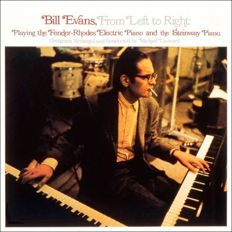 BILL EVANS - From Left To Right - White Vinyl ((Vinyl))