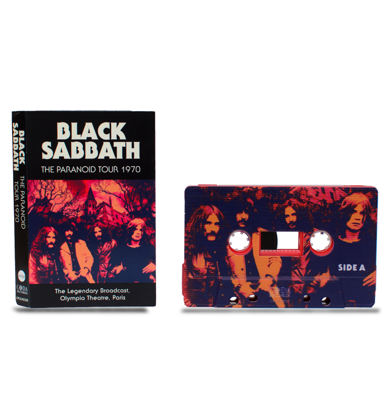 BLACK SABBATH - THE PARANOID TOUR (RED SHELL) ((Cassette))