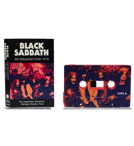BLACK SABBATH - THE PARANOID TOUR (RED SHELL) ((Cassette))