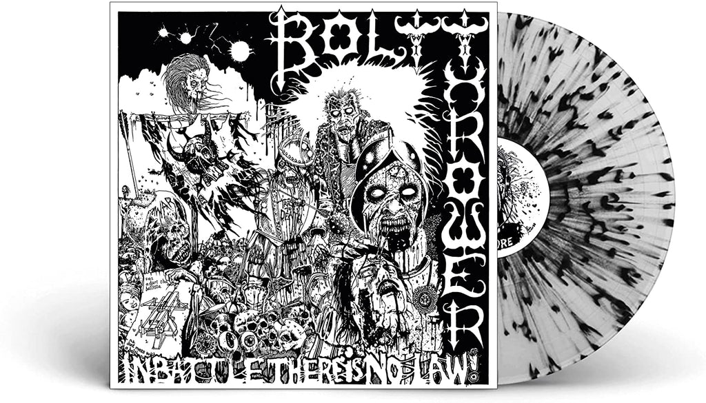 BOLT THROWER - IN BATTLE THERE IS NO LAW (CLEAR/GREY/BLACK/WHITE SPLATTER VINYL) ((Vinyl))