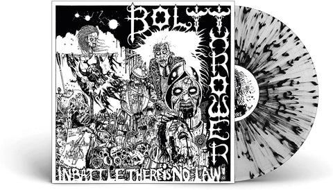 BOLT THROWER - IN BATTLE THERE IS NO LAW (CLEAR/GREY/BLACK/WHITE SPLATTER VINYL) ((Vinyl))
