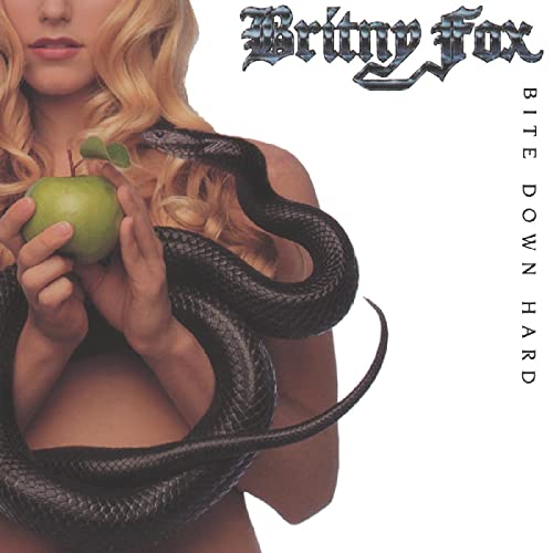 Britny Fox - Bite Down Hard (CLEAR WITH BROWN SPLATTER VINYL) ((Vinyl))