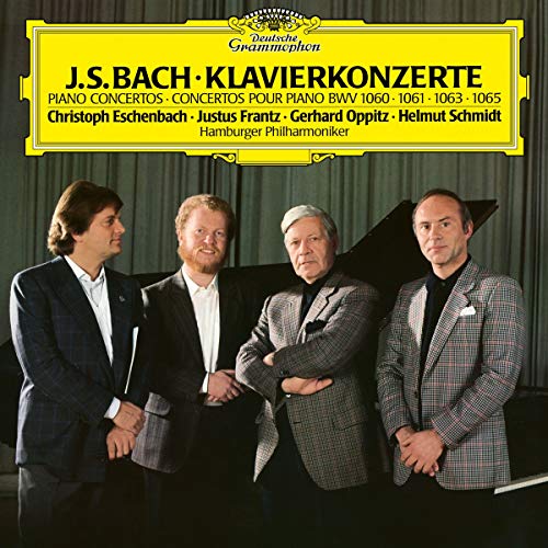Christoph Eschenbach/Justus Frantz/Gerhard Oppitz - Bach, J.S.: Piano Concertos BWV 1060/1061/1063/1065 [LP] ((Vinyl))