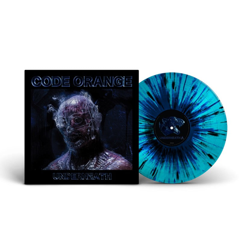Code Orange - Underneath (Limited Edition, Transparent Blue "Colorway" Splatte (())