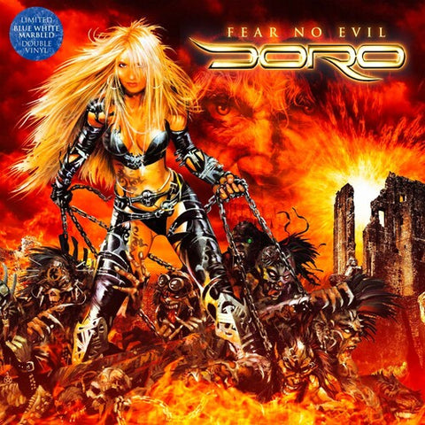 Doro - Fear No Evil (Blue & White Marbled) (2 LP) (())