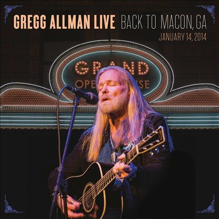 Gregg Allman - GREGG ALLMAN LIVE(LP ((Vinyl))