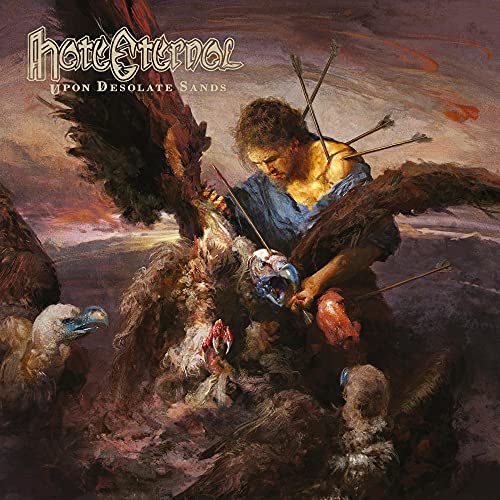 Hate Eternal - Upon Desolate Sands (Ltd. Sky Blue Vinyl In Deluxe Gatefold LP) ((Vinyl))