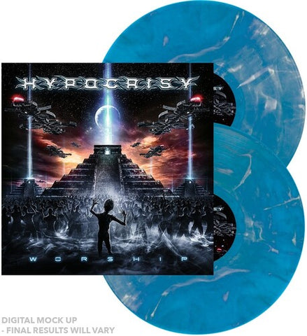 Hypocrisy - Worship (Blue & White Marble) (Colored Vinyl, Blue, White, Gatefold LP Jacket, Indie Exclusive) ((Vinyl))