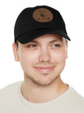 Ali Mills Owl Moon Leather Patch Hat