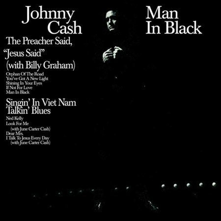 Johnny Cash - MAN IN BLACK ((Vinyl))