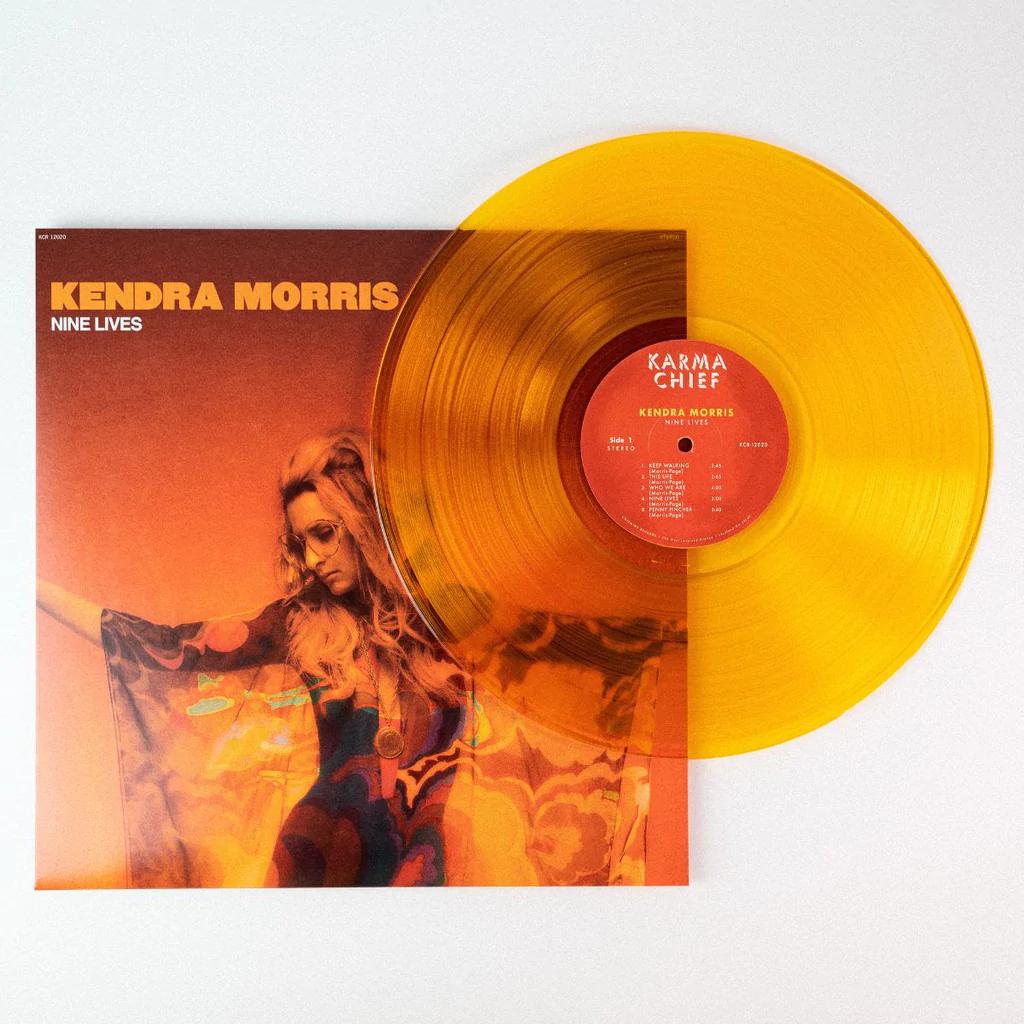 Kendra Morris - Nine Lives (Clear Vinyl, Orange) ((Vinyl))