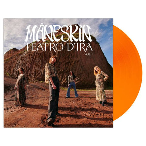 Maneskin - Teatro D'Ira: Vol. I (Transparent Orange Colored Vinyl) [Import] ((Vinyl))