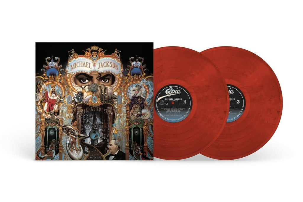 Michael Jackson - Dangerous (Limited Edition) (Red Vinyl) [Import] ((Vinyl)) Red