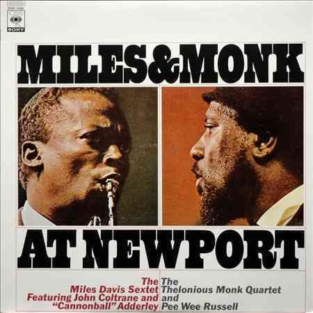 Miles Davis - MILES & MONK AT NEWPORT- MONO VINYL (())