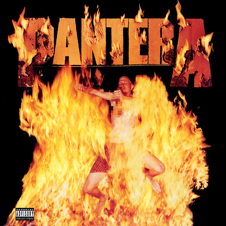 Pantera - Reinventing The Steel (Brick & Mortar Exclusive) (1 LP) (Marbled Yellow Vinyl) (())