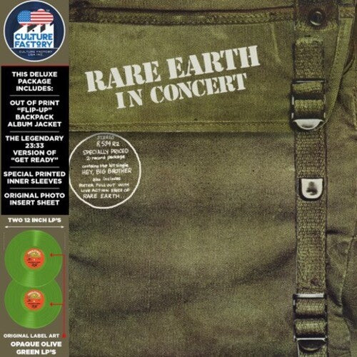 Rare Earth - In Concert (Green Vinyl) (2 LPs) ((Vinyl))