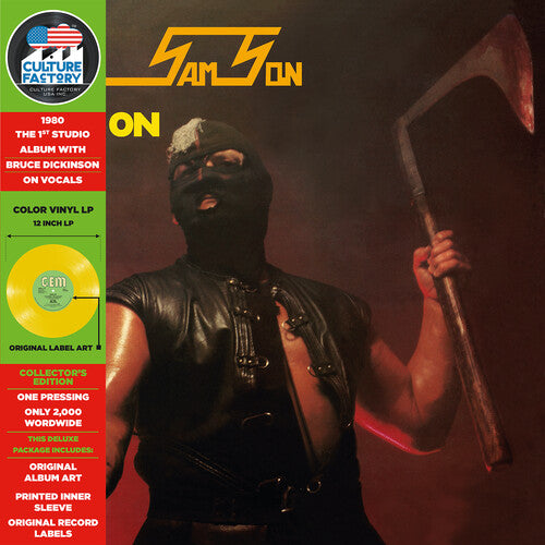Samson - Head On (Bright Yellow) (Colored Vinyl, Yellow) ((Vinyl))