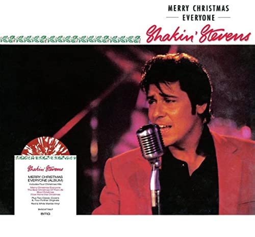 Shakin' Stevens - Merry Christmas Everyone (Red & White Marble LP) ((Vinyl))