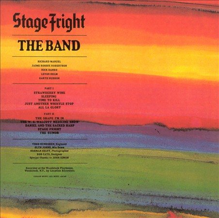 The Band - STAGE FRIGHT (LP) (())