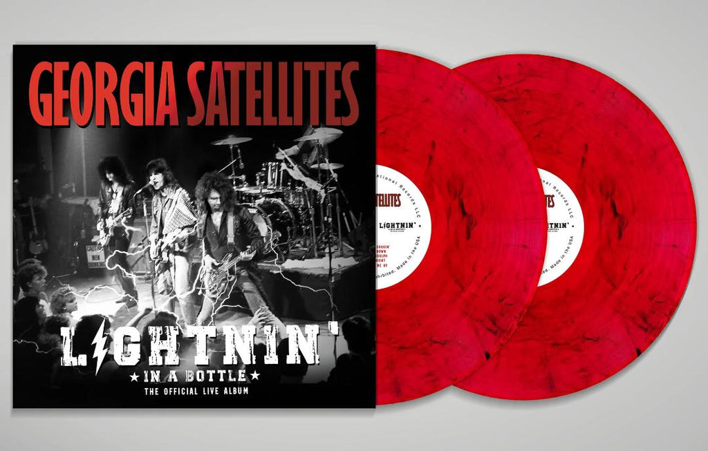 The Georgia Satellites - Lightnin' In A Bottle: The Official Live Album (Colored Vinyl, Red, Black, Indie Exclusive, Smoke) (2 Lp's) ((Vinyl))