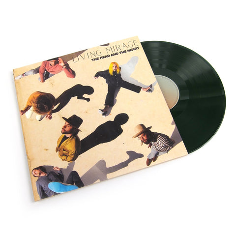 The Head and the Heart - Living Mirage (Transparent Green/Black Mix LP) (Indie Exclusive) ((Vinyl))