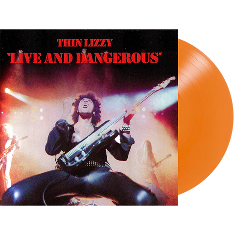 Thin Lizzy - Live And Dangerous (180 Gram Vinyl, Clear Vinyl, Orange, Audiophile, Limited Edition) (2 Lp's) ((Vinyl))