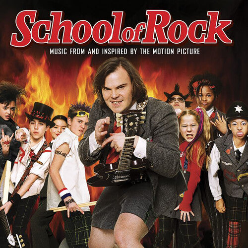 Various Artists - School of Rock (Orange Vinyl) (2LP )[ROCKTOBER EXCLUSIVE] ((Vinyl))