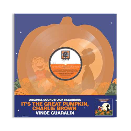 Vince Guaraldi - It's The Great Pumpkin, Charlie Brown [Translucent Orange Pumpkin Shaped 33 1/3rpm LP] (())