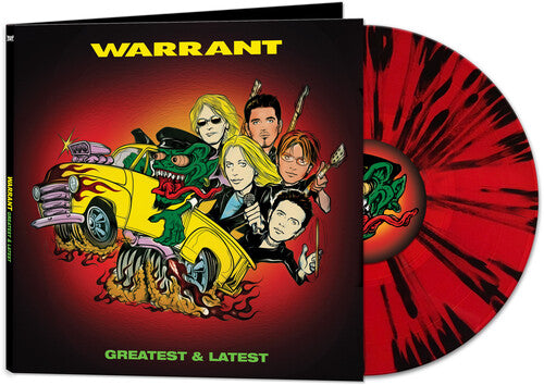 Warrant - Greatest & Latest (Limited Edition, Red & Black Splatter Colored Vinyl) ((Vinyl))
