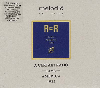 A Certain Ratio - Live America 1985 ((CD))