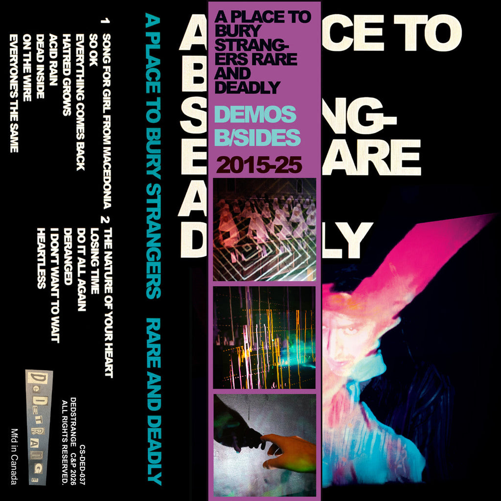 A Place To Bury Strangers - Rare And Deadly ((Cassette))