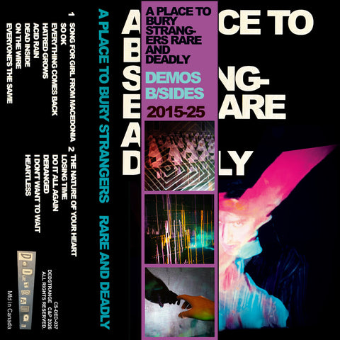 A Place To Bury Strangers - Rare And Deadly ((Cassette))