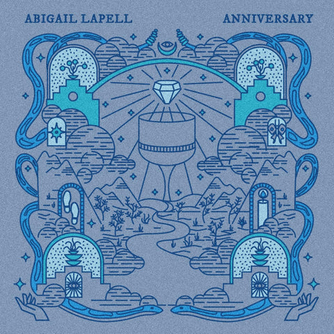 Abigail Lapell - Anniversary (AQUA BLUE VINYL) ((Vinyl))