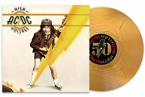 AC/DC - High Voltage (50th Anniversary Edition, Gold Color Vinyl) (())