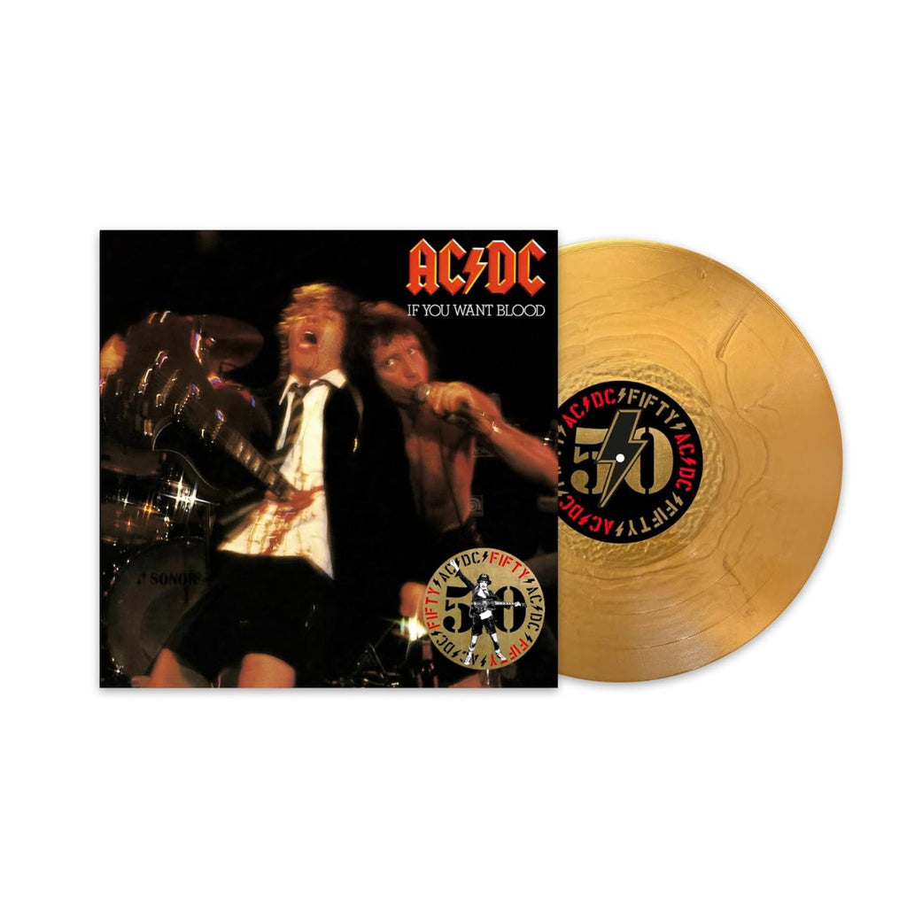 AC/DC - If You Want Blood You've Got It (50th Anniversary Edition, Gold Color Vinyl) ((Vinyl))