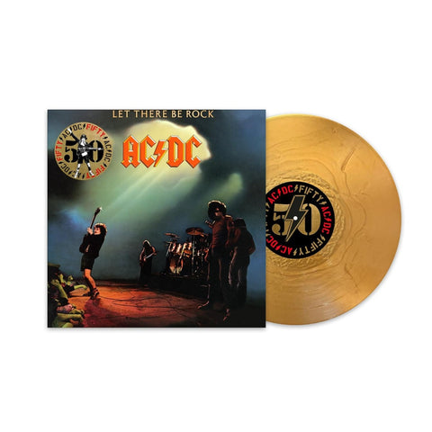 AC/DC - Let There Be Rock (50th Anniversary Edition, Gold Color Vinyl) ((Vinyl))