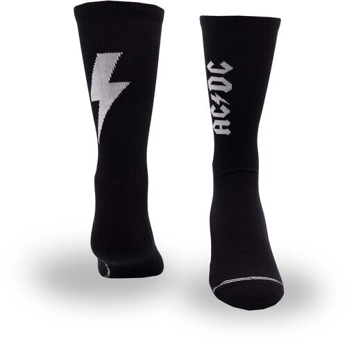 AC/DC - Perri's - AC/DC - Lightning Strikes - Crew Socks ((Socks))