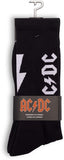 AC/DC - Perri's - AC/DC - Lightning Strikes - Crew Socks ((Socks))
