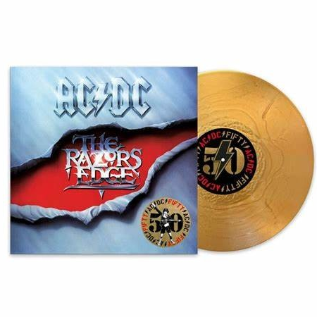 AC/DC - The Razors Edge (50th Anniversary Edition, Gold Color Vinyl) [Import] ((Vinyl))