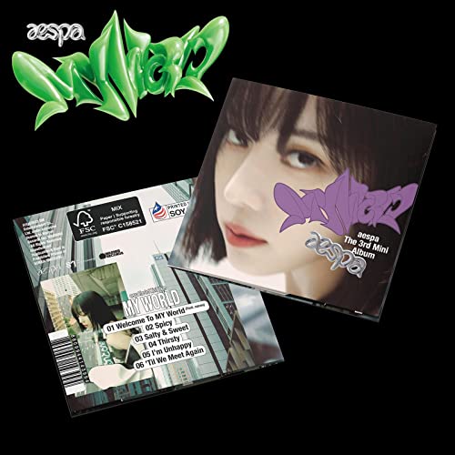 aespa - MY WORLD - The 3rd Mini Album ((CD))