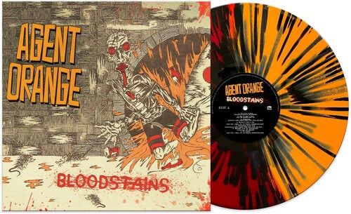 Agent Orange - Bloodstains - Orange/ red/ black Splatter ((Vinyl))