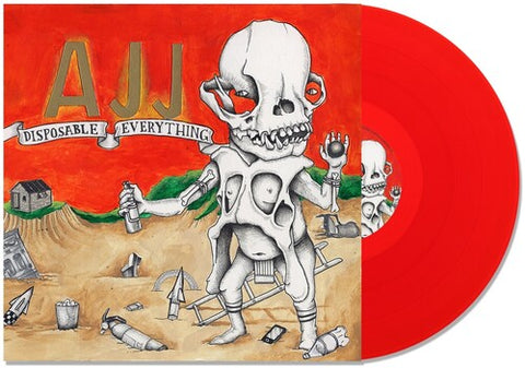 AJJ - Disposable Everything [Explicit Content] (ndie Exclusive, Colored Vinyl, Red) ((Vinyl))
