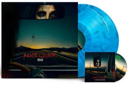 Alice Cooper - Road (Indie Exclusive, Colored Vinyl, Blue, With DVD, 180 Gram Vinyl) ((Vinyl))