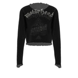 Motorhead Women's Mesh Long Sleeve Top