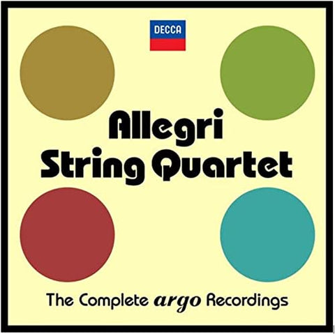 Allegri String Quartet - The Complete Argo Recordings [13 CD Box Set] ((CD))