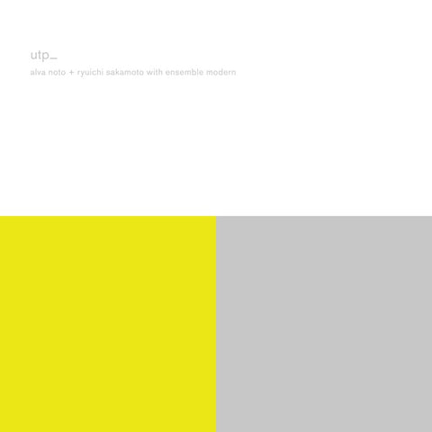 ALVA NOTO + RYUICHI SAKAMOTO - Utp_ (Remaster) ((CD))